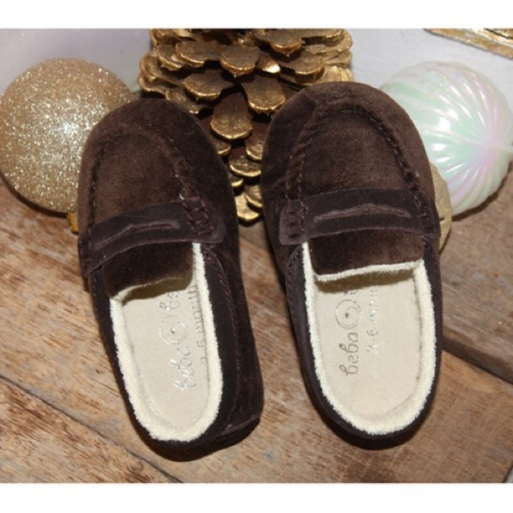 NWT Beba bean penny loafers 3-6 months